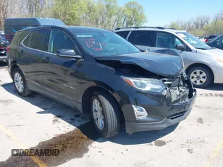 2018 Chevrolet Equinox LT with VIN 2GNAXJEV8J6153669, listed as a IAAI auction lot 41978781 with 94,255 mi miles and . Bid and sale history available at DreamBid. Image 1.