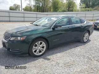 2015 Chevrolet Impala LT with VIN 2G1115SL1F9229249, listed as a Copart auction lot 51713535 with 181,545 mi miles and Salvage Title. Bid and sale history available at DreamBid. Image 1.