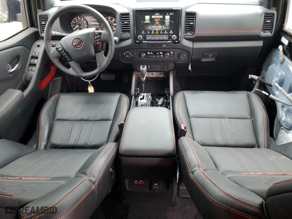 2024 Nissan Frontier PRO-4X with VIN 1N6ED1EK6RN605079, listed as a Copart auction lot 44513245 with 6,914 mi miles and Salvage Title. Bid and sale history available at carsss.com. Image 8.