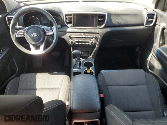 2021 Kia Sportage LX with VIN KNDPM3AC4M7863040, listed as a Copart auction lot 52040075 with 13,233 mi miles and Salvage Title. Bid and sale history available at DreamBid. Image 8.