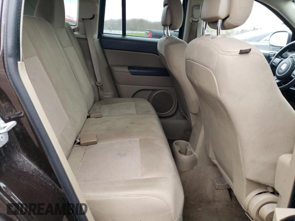 2014 Jeep Compass Sport with VIN 1C4NJDBB9ED670610, listed as a Copart auction lot 52691825 with 150,525 mi miles and Salvage Title. Bid and sale history available at carsss.com. Image 11.