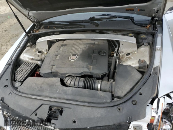 2011 Cadillac CTS with VIN 1G6DM1ED4B0123863, listed as a Copart auction lot 46933955 with 133,346 mi miles and Salvage Title. Bid and sale history available at DreamBid. Image 11.