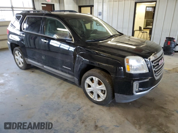 2017 GMC Terrain SLT with VIN 2GKFLUE33H6198110, listed as a Copart auction lot 45576785 with Not Provided miles and Salvage Title. Bid and sale history available at DreamBid. Image 4.