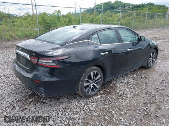 2019 Nissan Maxima SV with VIN 1N4AA6AV9KC378078, listed as a IAAI auction lot 42284633 with 92,345 mi miles and . Bid and sale history available at DreamBid. Image 4.