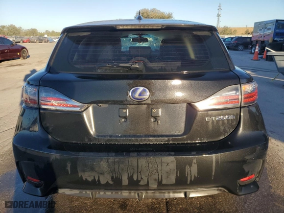 2017 Lexus CT with VIN JTHKD5BH3H2293064, listed as a Copart auction lot 81922554 with 217,417 mi miles and Salvage Title. Bid and sale history available at carsss.com. Image 6.