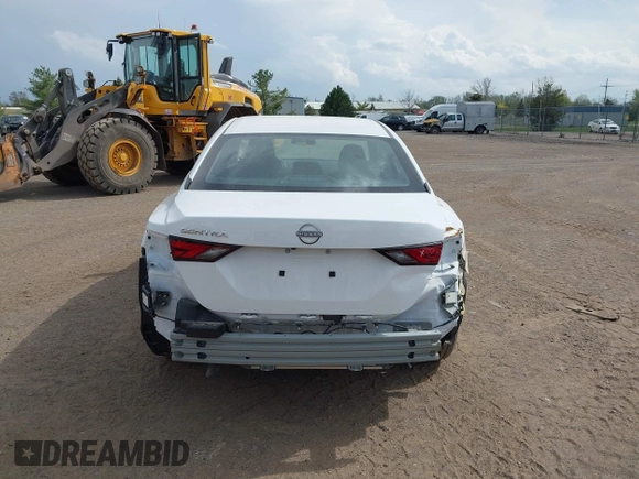 2025 Nissan Sentra S with VIN 3N1AB8BV3SY212859, listed as a IAAI auction lot 41582517 with 3,154 mi miles and . Bid and sale history available at DreamBid. Image 16.