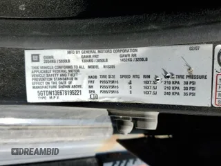 2007 Hummer H3 SUV z VIN 5GTDN13E678195221, wystawiony jako Copart lot #53289125 z przebiegiem 91 209 mil mil oraz Tytuł czysty. Historia ofert i sprzedaży dostępna na DreamBid. Obrazek 12.