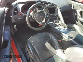 2016 Chevrolet Corvette 2LT with VIN 1G1YC2D7XG5117958, listed as a Copart auction lot 77501224 with 0 mi miles and Salvage Title. Bid and sale history available at carsss.com. Image 8.