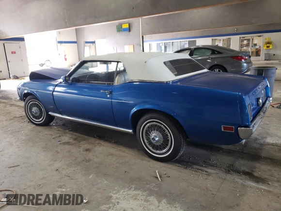 1970 Ford Mustang с VIN 0F03F166660, выставлен на аукционе Copart как лот 48023775 с пробегом 87 956 миль миль и Списание • Salvage title. История ставок и продаж доступна на DreamBid. Изображение 2.