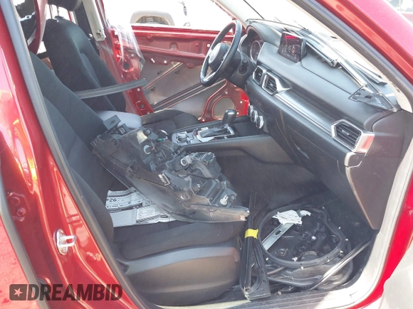2019 Mazda CX-5 Sport with VIN JM3KFBBM6K1596402, listed as a IAAI auction lot 41971766 with 60,396 mi miles and . Bid and sale history available at DreamBid. Image 5.
