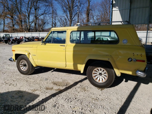 1977 Jeep Grand Cherokee with VIN J7M17MP042360, listed as a Copart auction lot 85704414 with 91,800 mi miles and Clean title. Bid and sale history available at DreamBid. Image 2.