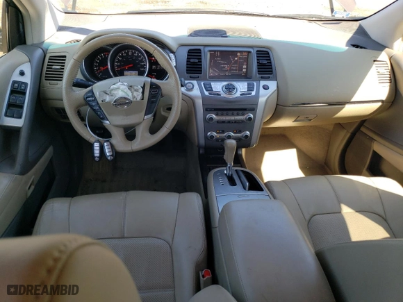 2014 Nissan Murano SL with VIN JN8AZ1MW4EW532746, listed as a Copart auction lot 57940134 with 106,164 mi miles and Salvage Title. Bid and sale history available at carsss.com. Image 8.