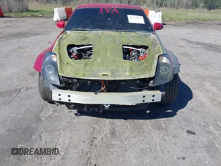 2005 Nissan 350Z Touring with VIN JN1AZ34D35M610759, listed as a IAAI auction lot 41757344 with 159,693 mi miles. Bid and sale history available at carsss.com. Image 6.