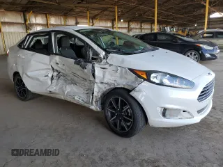 2018 Ford Fiesta SE with VIN 3FADP4BJ9JM125027, listed as a Copart auction lot 55129755 with 84,410 mi miles and Salvage Title. Bid and sale history available at DreamBid. Image 4.