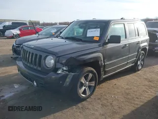 2017 Jeep Patriot High Altitude with VIN 1C4NJPFA5HD131909, listed as a IAAI auction lot 41811074 with 182,288 mi miles and . Bid and sale history available at carsss.com. Image 2.