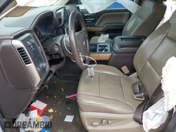2017 Chevrolet Silverado 1500 LTZ with VIN 3GCPCSECXHG311060, listed as a Copart auction lot 44548325 with Not Provided miles and Salvage Title. Bid and sale history available at DreamBid. Image 7.