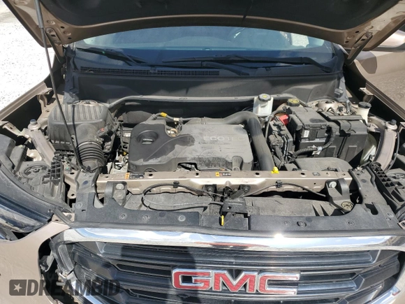 2018 GMC Terrain SLE with VIN 3GKALMEVXJL413978, listed as a Copart auction lot 53974015 with 81,417 mi miles and Salvage Title. Bid and sale history available at DreamBid. Image 12.