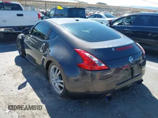 2010 Nissan 370Z with VIN JN1AZ4EH0AM501645, listed as a IAAI auction lot 41653013 with Not Provided miles. Bid and sale history available at carsss.com. Image 3.