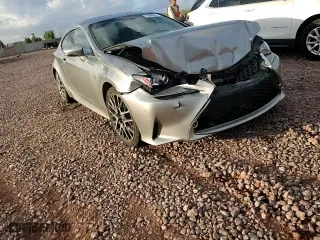 2015 Lexus RC 350 with VIN JTHHE5BC4F5007519, listed as a Copart auction lot 76806594 with 77,145 mi miles and Salvage Title. Bid and sale history available at carsss.com. Image 11.