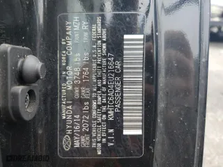 2014 Hyundai Veloster with VIN KMHTC6AD4EU216647, listed as a Copart auction lot 43772655 with 157,288 mi miles and Non Repairable. Bid and sale history available at carsss.com. Image 12.