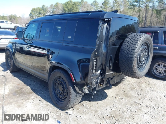 2020 Land Rover Defender SE with VIN SALEP7EU7L2033956, listed as a IAAI auction lot 41654588 with 85,029 mi miles and . Bid and sale history available at DreamBid. Image 3.