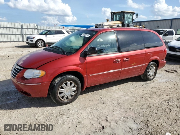 2006 Chrysler Town & Country LWB Limited with VIN 2A8GP64L06R666932, listed as a Copart auction lot 80091264 with 0 mi miles and Non Repairable. Bid and sale history available at carsss.com. Image 1.