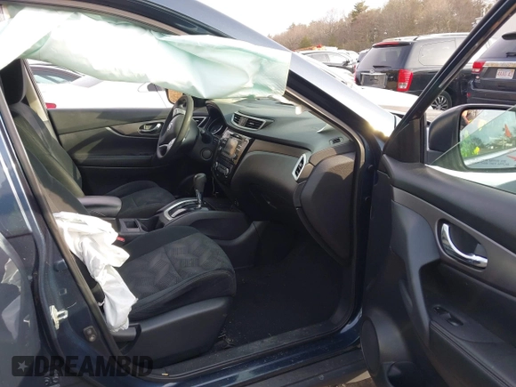2015 Nissan Rogue S with VIN 5N1AT2MV9FC917132, listed as a IAAI auction lot 41768468 with 110,797 mi miles. Bid and sale history available at carsss.com. Image 5.