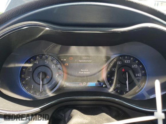 2015 Chrysler 200 S with VIN 1C3CCCBG9FN581496, listed as a Copart auction lot 56590645 with 164,672 mi miles and Clean Title. Bid and sale history available at DreamBid. Image 9.