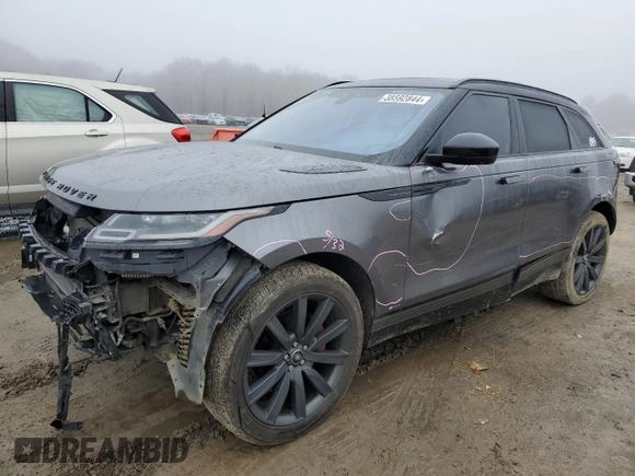 2018 Land Rover Range Rover Velar R-Dynamic SE with VIN SALYL2RX5JA775985, listed as a Copart auction lot 38592844 with 74,979 mi miles. Bid and sale history available at carsss.com. Image 1.