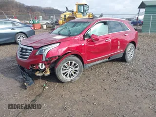 2019 Cadillac XT5 Luxury AWD with VIN 1GYKNDRS4KZ156024, listed as a IAAI auction lot 41913505 with 34,325 mi miles and . Bid and sale history available at carsss.com. Image 2.