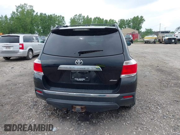 2012 Toyota Highlander Limited with VIN 5TDDK3EH5CS132426, listed as a IAAI auction lot 42547320 with 185,143 mi miles and . Bid and sale history available at DreamBid. Image 16.