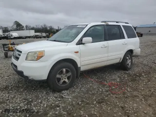 2006 Honda Pilot EX-L with RES with VIN 5FNYF28606B002783, listed as a Copart auction lot 43748855 with 262,114 mi miles and Salvage Title. Bid and sale history available at carsss.com. Image 1.