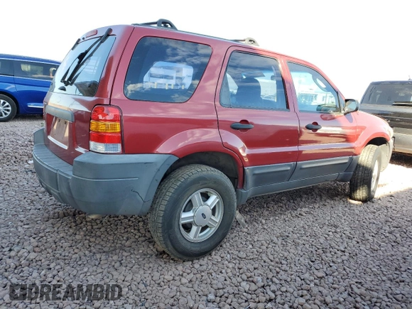 2005 Ford Escape XLS Value with VIN 1FMYU92Z95KA32119, listed as a Copart auction lot 42938255 with 154,499 mi miles and Salvage Title. Bid and sale history available at carsss.com. Image 3.