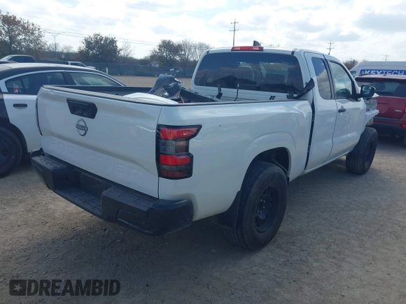 2023 Nissan Frontier S with VIN 1N6ED1CL6PN635899, listed as a IAAI auction lot 41506381 with 18,172 mi miles and . Bid and sale history available at DreamBid. Image 4.