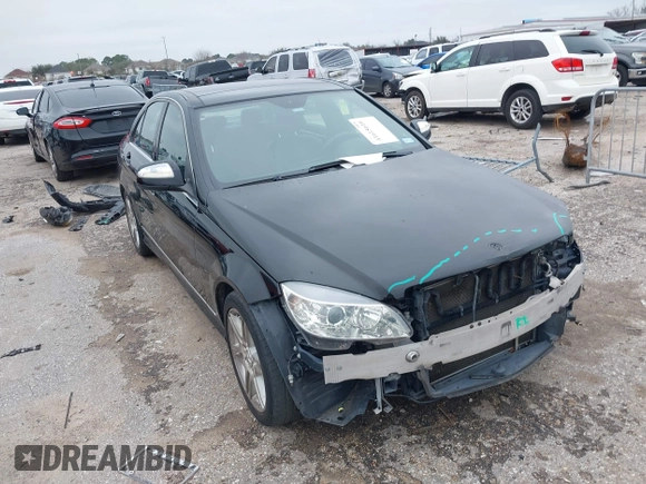 2008 Mercedes-Benz C 350 Sport with VIN WDDGF56X58F060126, listed as a IAAI auction lot 41615616 with 166,188 mi miles and . Bid and sale history available at DreamBid. Image 1.