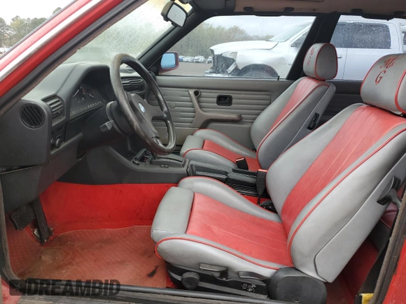1988 BMW 3 Series 325iS with VIN WBAAA2303J8260983, listed as a Copart auction lot 76804604 with 229,222 mi miles and Salvage Title. Bid and sale history available at carsss.com. Image 7.