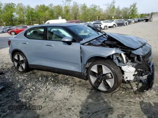 2023 Polestar 2 with VIN YSMEG3KA3PL136970, listed as a Copart auction lot 54500045 with Not Provided miles and Clean Title. Bid and sale history available at carsss.com. Image 4.
