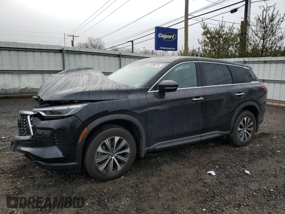 2024 Infiniti QX60 Pure with VIN 5N1DL1ES9RC335094, listed as a Copart auction lot 49795215 with Not provided miles and Salvage title. Bid and sale history available at DreamBid. Image 1.