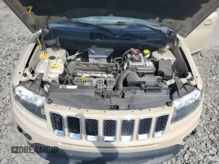 2017 Jeep Compass Sport SE with VIN 1C4NJCBA4HD123119, listed as a Copart auction lot 58787565 with 104,500 mi miles and Salvage title. Bid and sale history available at DreamBid. Image 12.