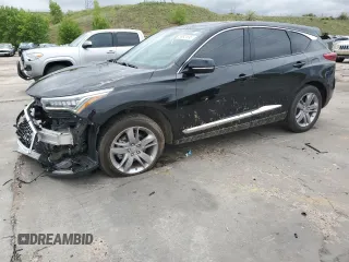 2020 Acura RDX Advance with VIN 5J8TC2H77LL006545, listed as a Copart auction lot 58641695 with 52,968 mi miles and Salvage title. Bid and sale history available at DreamBid. Image 1.