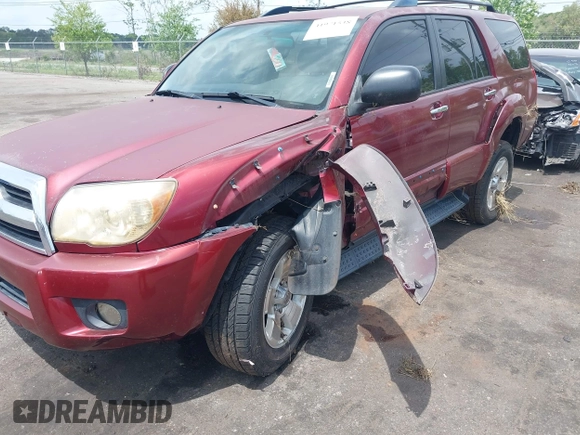 2006 Toyota 4Runner SR5 with VIN JTEZU14R668048182, listed as a IAAI auction lot 41971538 with 230,618 mi miles and . Bid and sale history available at DreamBid. Image 6.