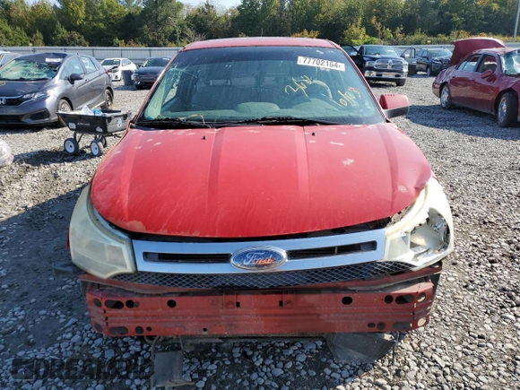 2008 Ford Focus SE with VIN 1FAHP33NX8W125576, listed as a Copart auction lot 47653695 with 214,572 mi miles and Salvage Title. Bid and sale history available at carsss.com. Image 5.