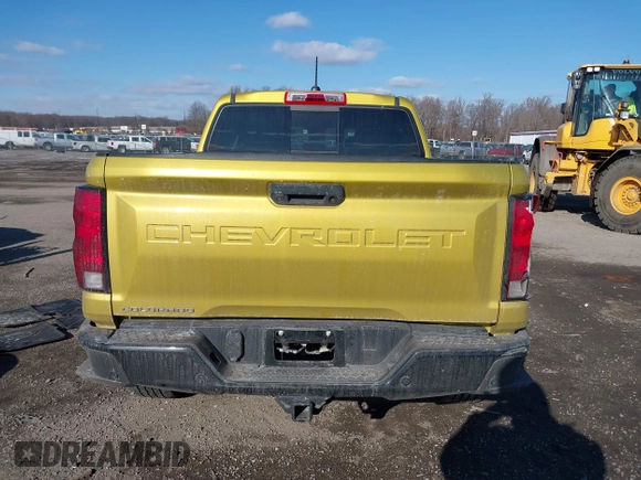 2023 Chevrolet Colorado 4WD Trail Boss with VIN 1GCPTEEK0P1197768, listed as a IAAI auction lot 41320246 with 21,425 mi miles. Bid and sale history available at carsss.com. Image 16.