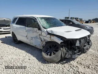 2018 Dodge Durango GT with VIN 1C4RDHDG6JC413803, listed as a Copart auction lot 49634955 with 114,181 mi miles and Salvage title. Bid and sale history available at DreamBid. Image 4.