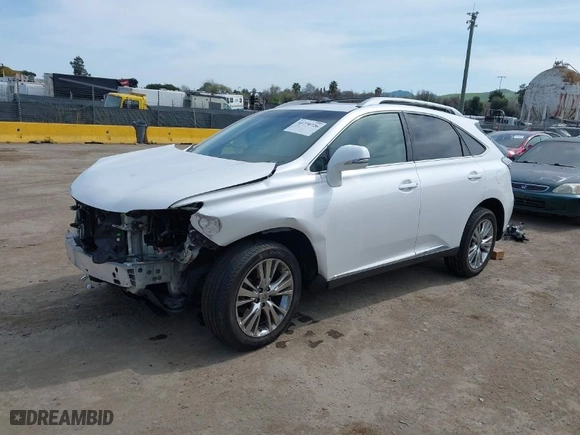 2013 Lexus RX 350 with VIN 2T2ZK1BA7DC110922, listed as a IAAI auction lot 41770726 with 111225 miles. Bid and sale history available at carsss.com. Image 2.