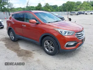 2017 Hyundai Santa Fe 2.4L with VIN 5XYZUDLB1HG463416, listed as a IAAI auction lot 42546637 with 81,963 mi miles and . Bid and sale history available at DreamBid. Image 1.