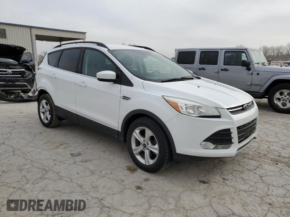 2015 Ford Escape SE with VIN 1FMCU0GX8FUC62625, listed as a Copart auction lot 49894395 with 91,424 mi miles and Salvage Title. Bid and sale history available at carsss.com. Image 4.