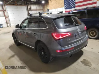 2015 Audi Q5 Premium Plus with VIN WA1LFAFP2FA074636, listed as a Copart auction lot 60327565 with 132,084 mi miles and Salvage title. Bid and sale history available at DreamBid. Image 2.