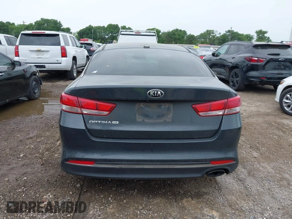 2016 Kia Optima LX with VIN KNAGT4L37G5070799, listed as a IAAI auction lot 41963239 with 116,308 mi miles. Bid and sale history available at carsss.com. Image 16.