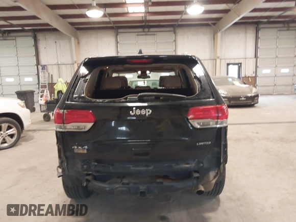 2015 Jeep Grand Cherokee Limited with VIN 1C4RJFBGXFC205124, listed as a IAAI auction lot 41405059 with 194,124 mi miles. Bid and sale history available at carsss.com. Image 17.